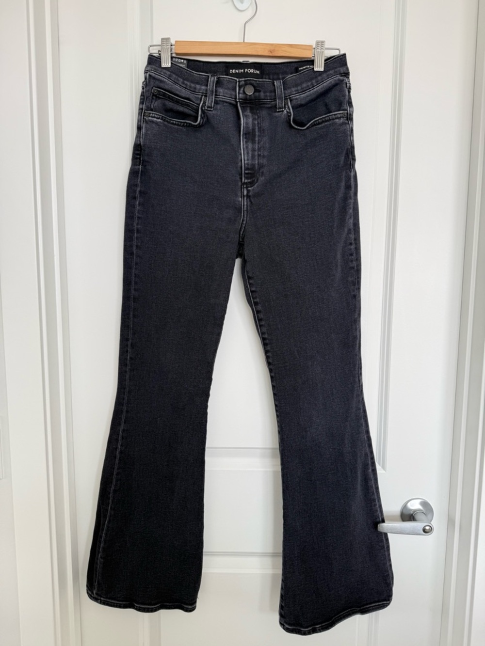 DENIM FORUM | The Bettie High Rise Flare 30L - Size 28